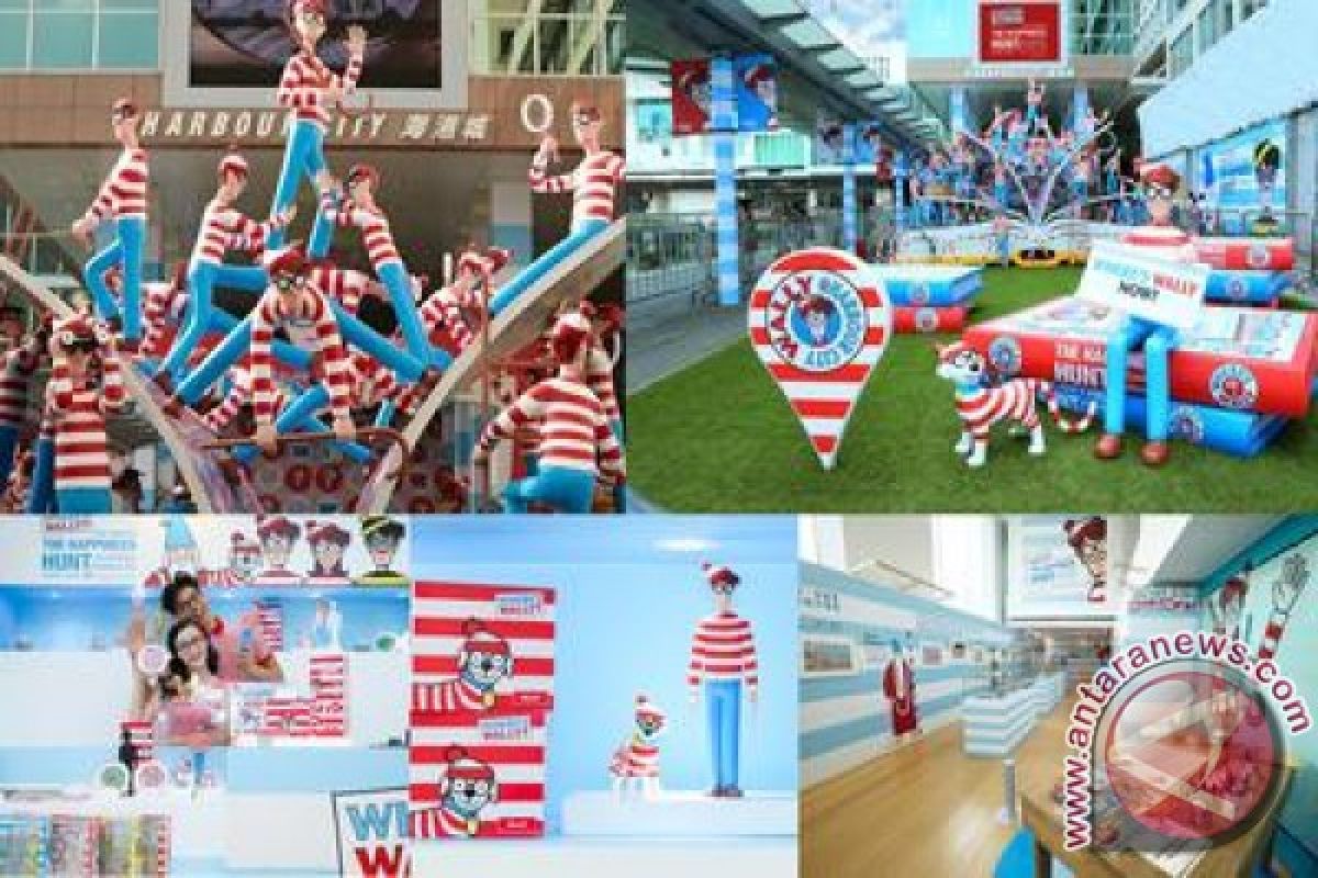 Huge Where's Wally? Art Exhibition Opens in Harbour City, Hong Kong