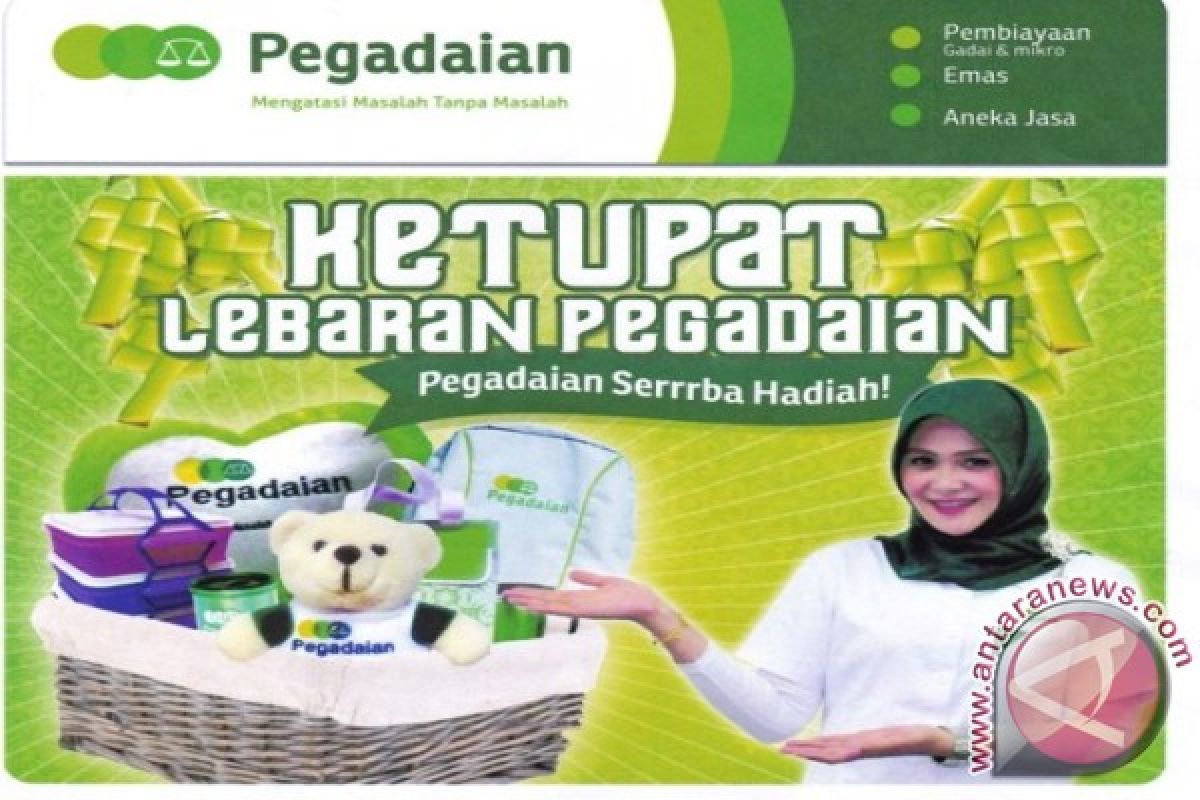 Pegadaian Denpasar Tawarkan Ketupat Lebaran Bertabur Suvenir