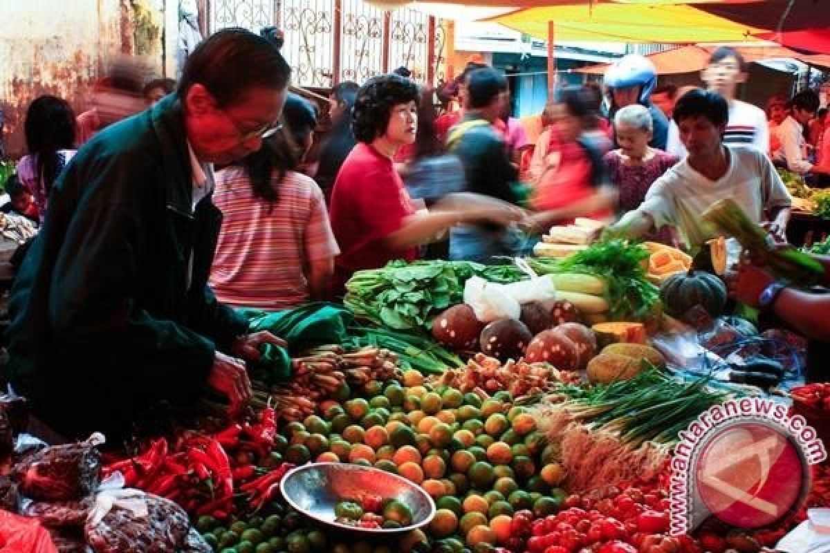 TPID Kabupaten Bangka Tinjau Harga di Pasar Tradisional