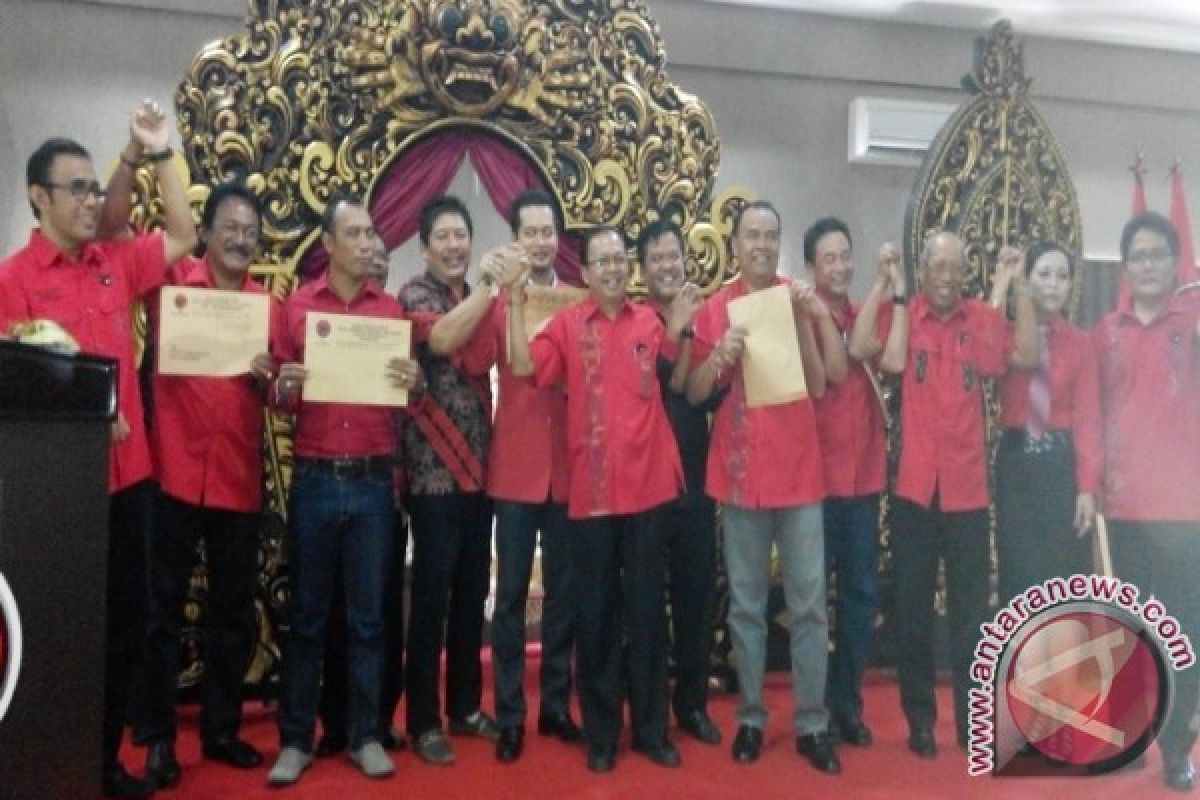 Ketua PDIP Bali Bacakan Rekomendasi Kandidat Bupati