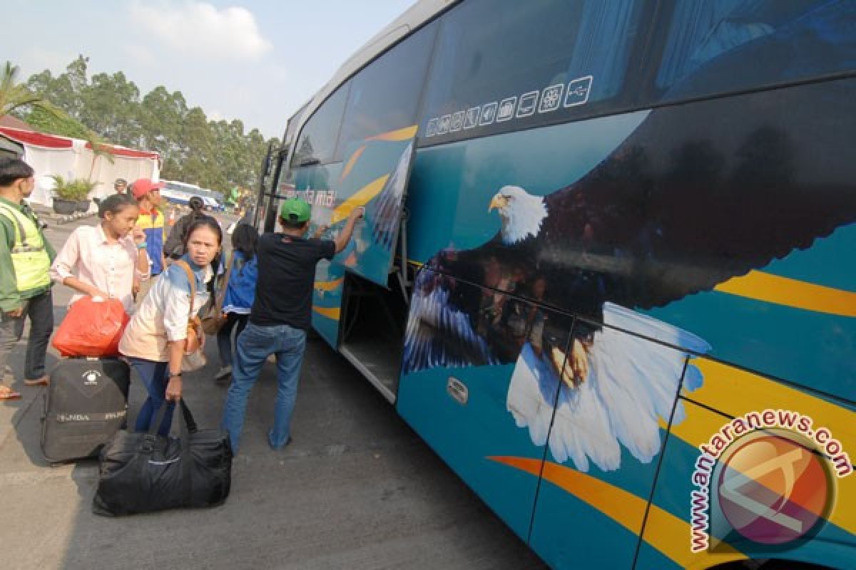 Penumpang bus dari Medan capai 25.375 orang