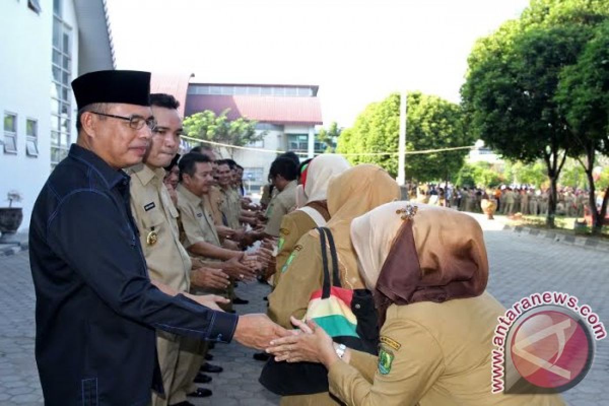 Bupati Muba ajak pegawai tingkatkan kinerja