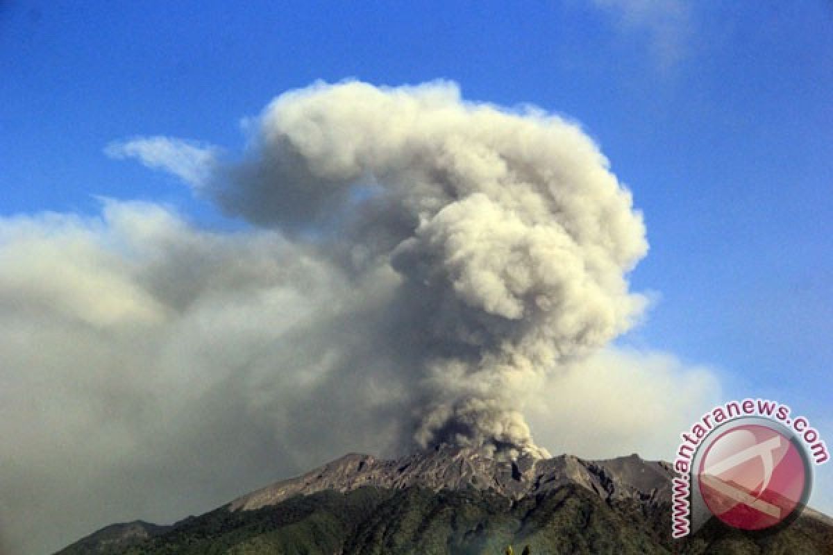 Abu vulkanik Raung guyur sejumlah kecamatan di Banyuwangi