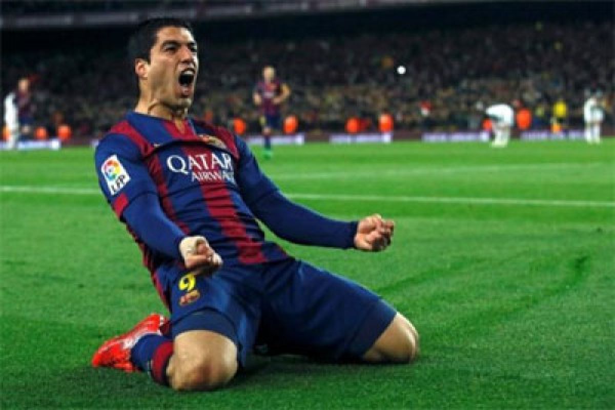 Luis Suarez perpanjang kontrak dengan Barcelona sampai 2021