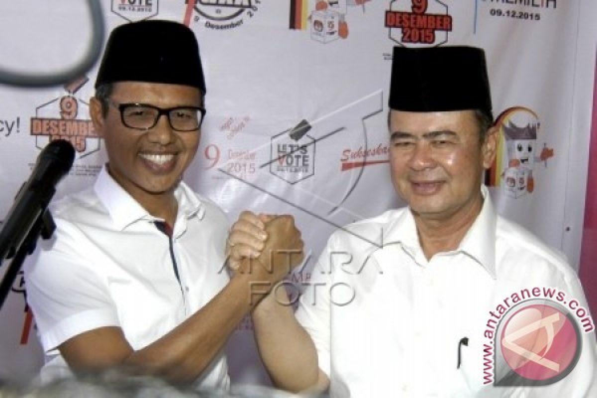 Irwan-Nasrul Pendaftar Pertama Pilkada Gubernur Sumbar