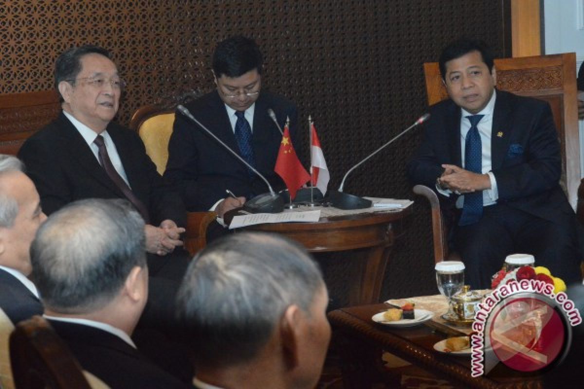 Indonesian House Speaker, Chinese Senate Chief discuss maritime axis plans