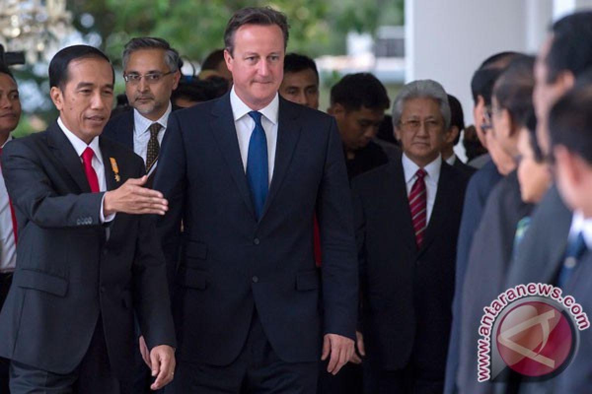 Presiden Jokowi terima PM Inggris