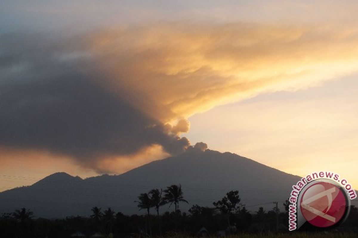 BPBD: Aktivitas Vulkanis Gunung Raung Masih Tinggi