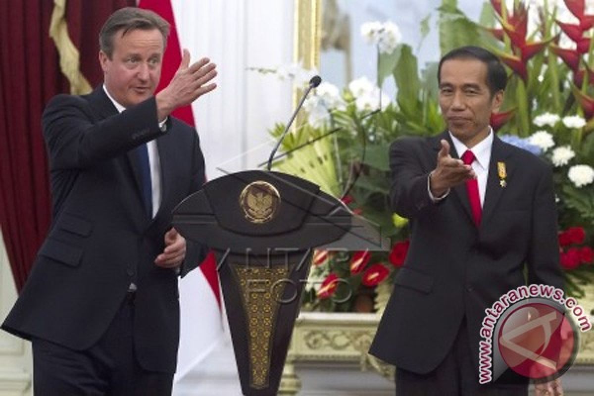 Presiden Jokowi Terima PM Inggris