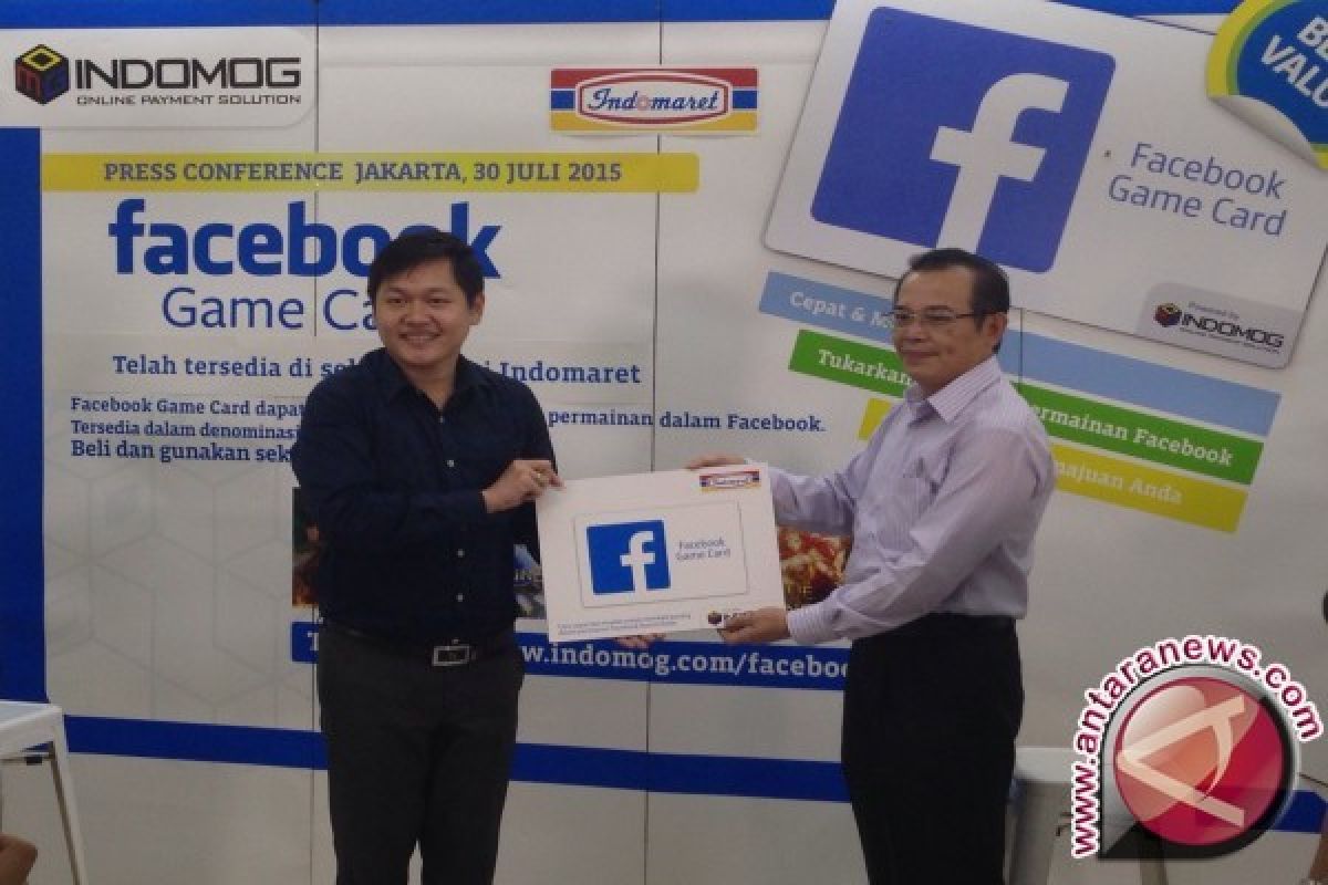  Facebook Game Card kini dijual di Indomaret