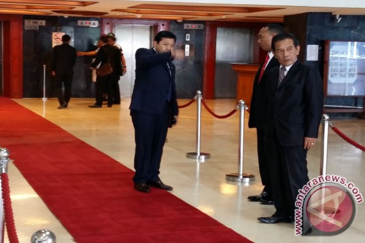 Sambut Presiden Turki, Ketua DPR atur pembatas karpet merah
