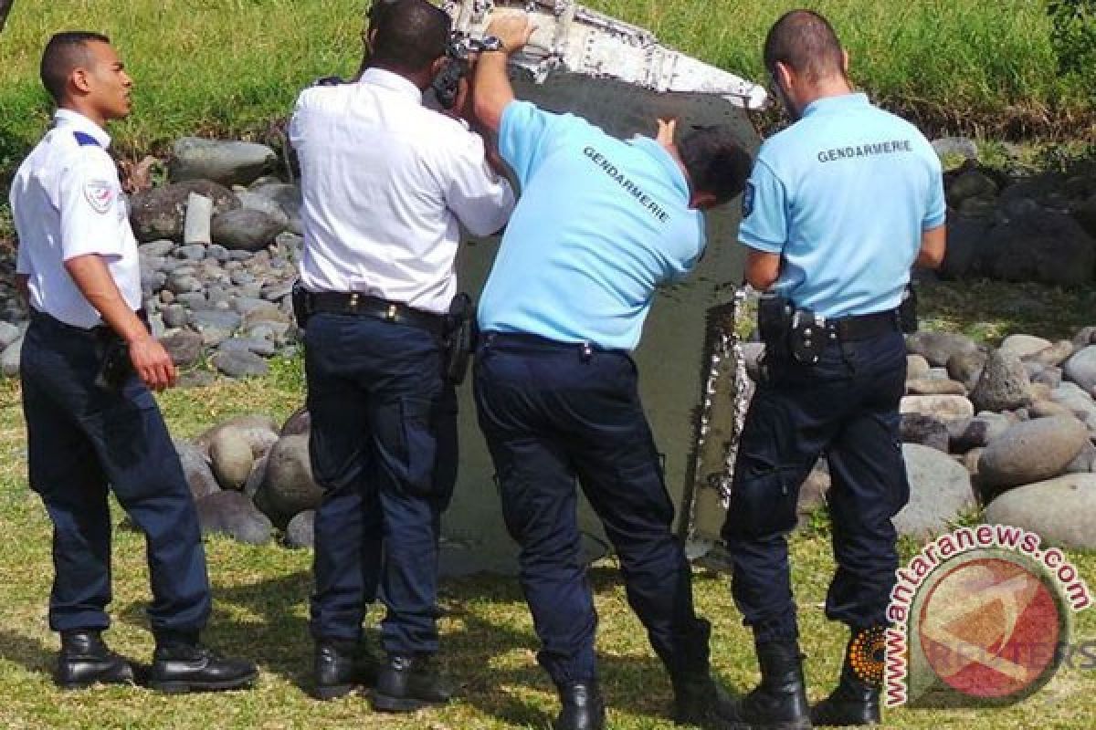 Puing sayap pesawat diduga MH370 sudah di Prancis