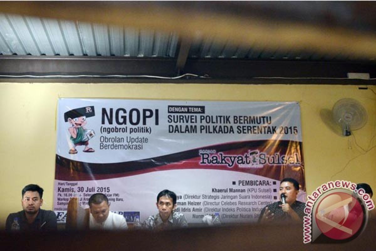 KPU Sulsel harapkan lembaga survei harus resmi