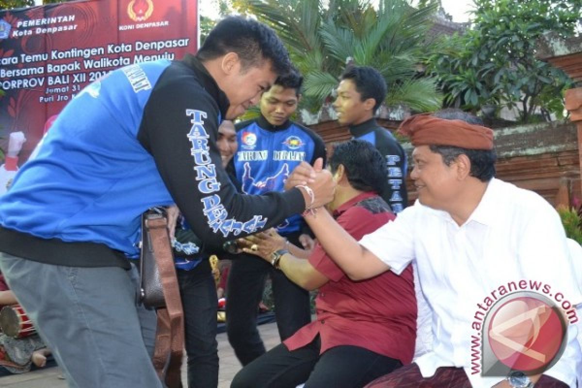 Wali Kota Denpasar Motivasi Atlet Jelang Porprov