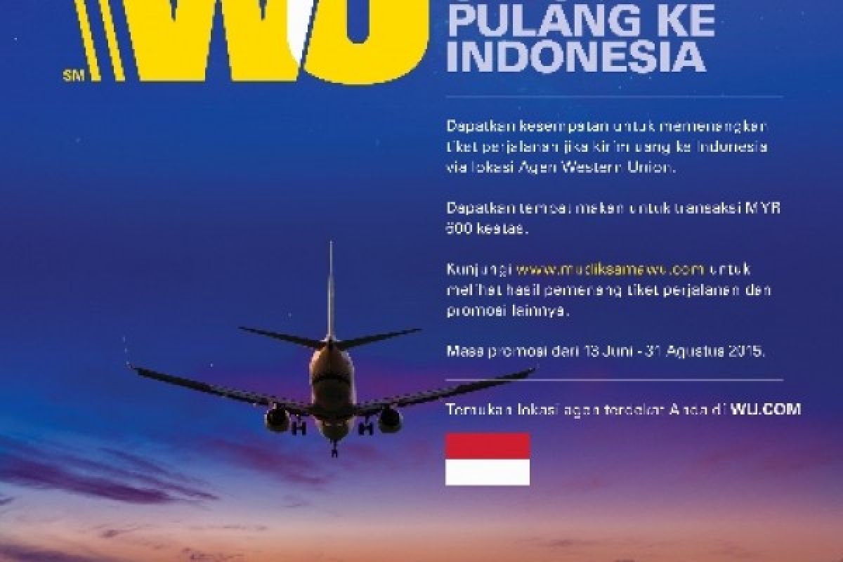 Western Union Tawarkan Mudik Gratis Ke Indonesia