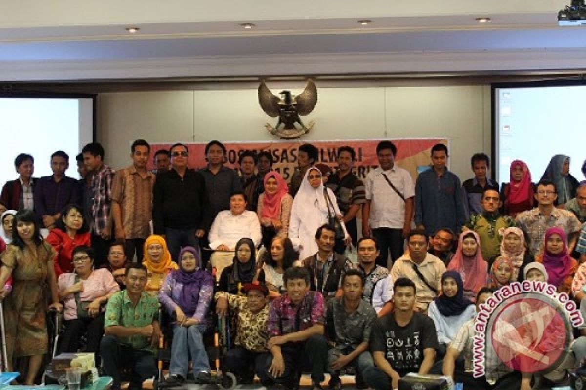 KPU Surabaya Sosialisasi  Kepada Penyandang Disabilitas