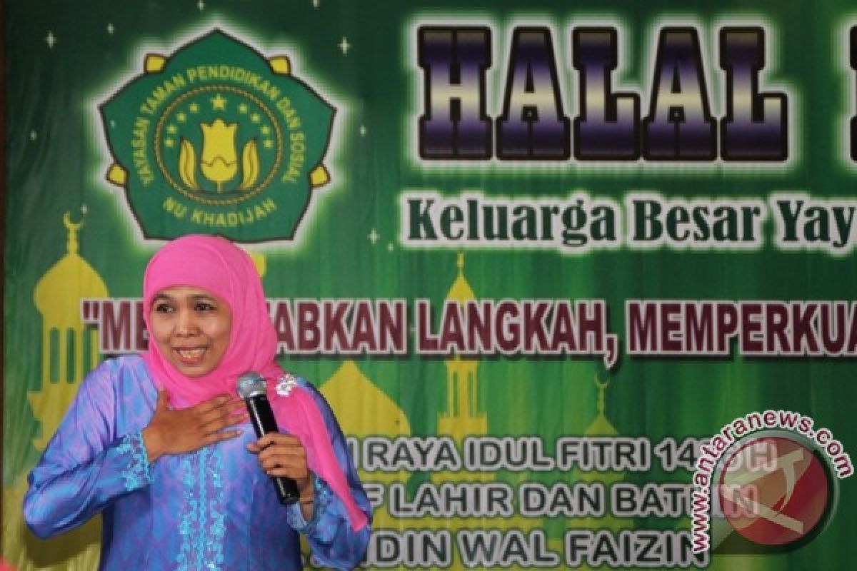 Khofifah Ajak Doakan Kesuksesan Muktamar NU