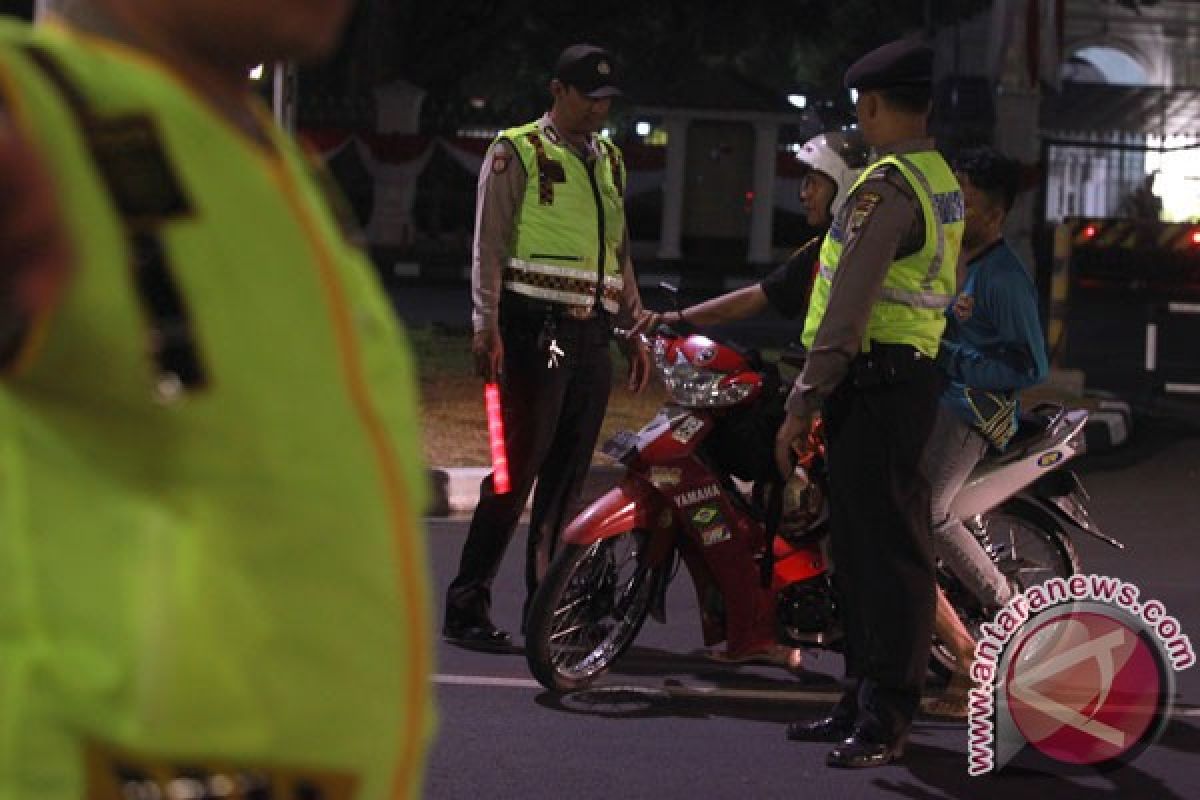 Polisi amankan puluhan sepeda motor "balap liar"