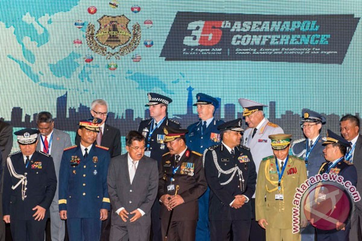 Wapres resmikan konferensi polisi se-ASEAN