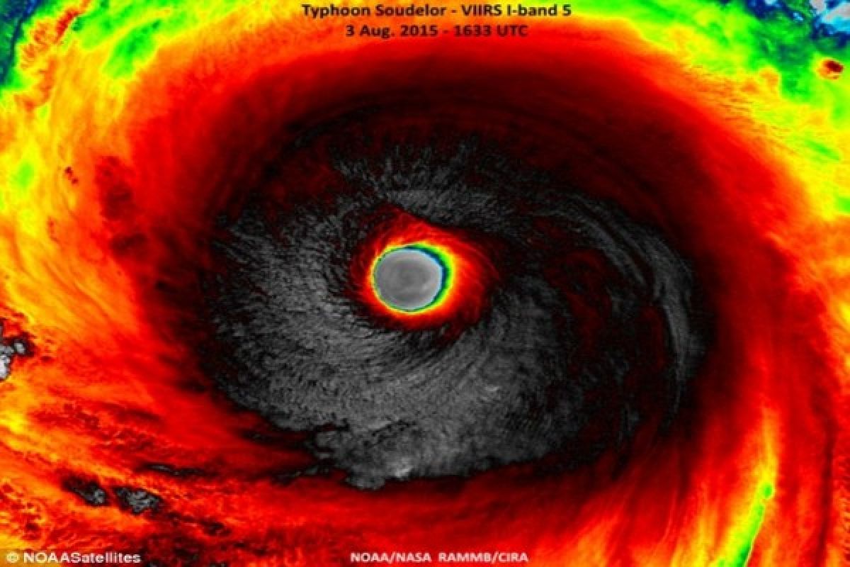 Badai terkuat tahun 2015 menuju Taiwan, Jepang dan Tiongkok