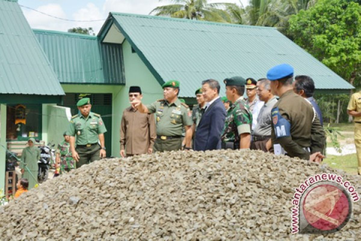 Borneo Indobara Bangun Rumah Prajurit