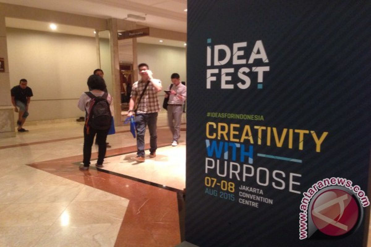 Pebisnis kreatif Indonesia berbagi inspirasi di Ideafest 2015