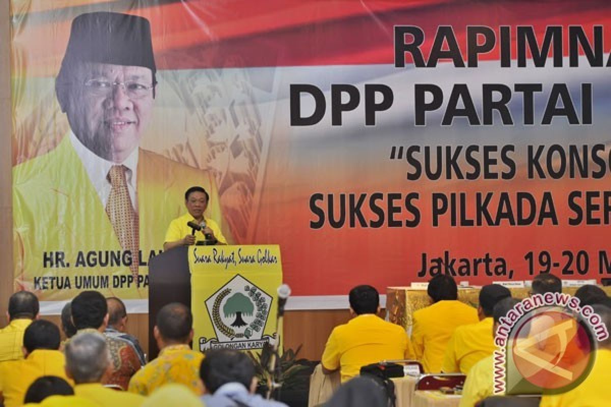 Agung Laksono Juru Kampanye di Pilkada Sulsel