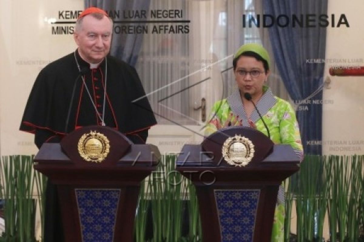 Menlu Indonesia-Vatikan Bahas Berbagai Kerja Sama Bilateral