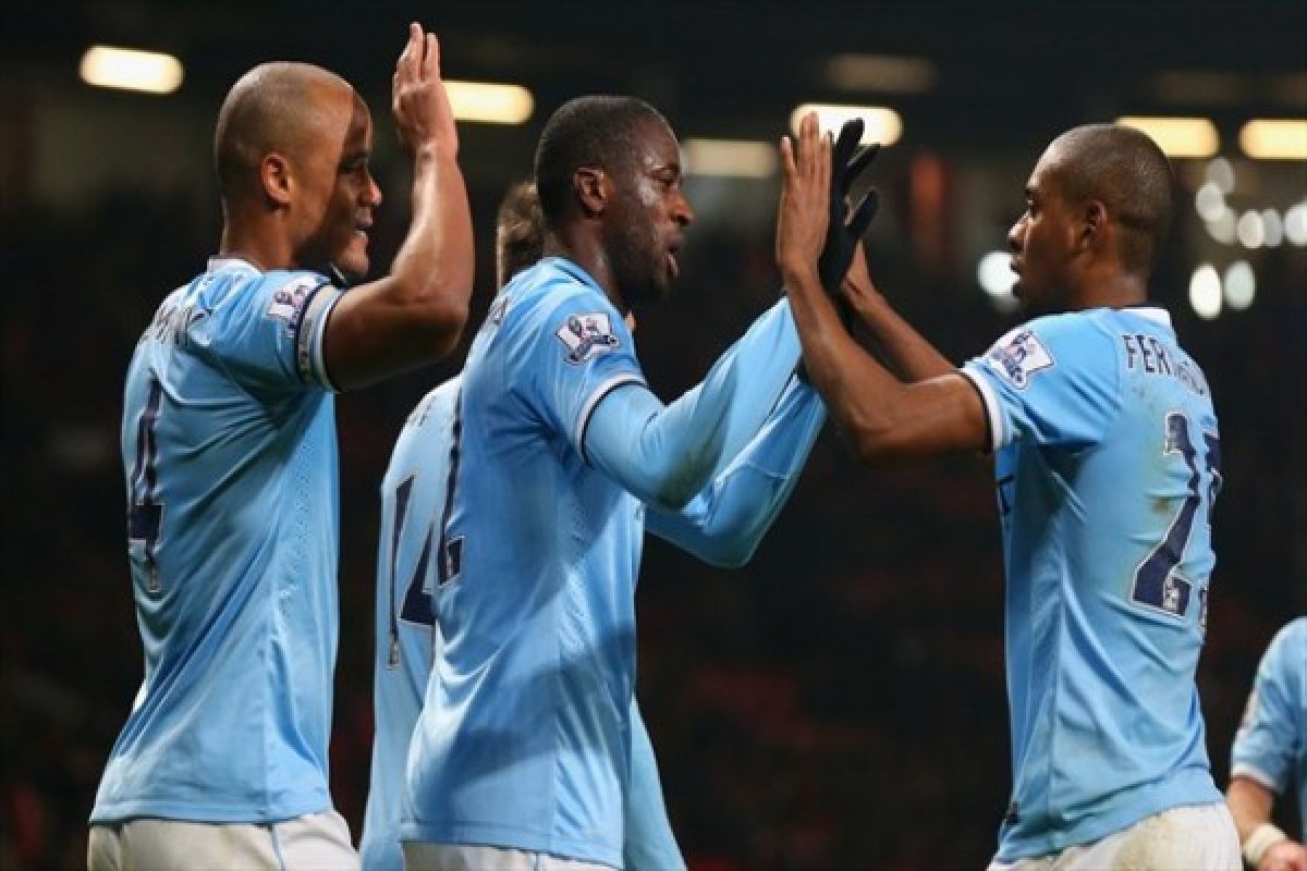 Kalahkan Hotspur, City kembali puncaki klasemen