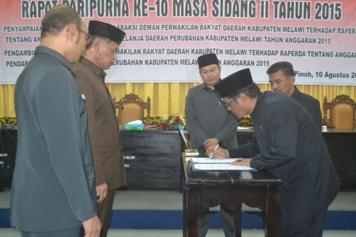 APBD Perubahan Melawi Ditetapkan Rp1,036 Triliun