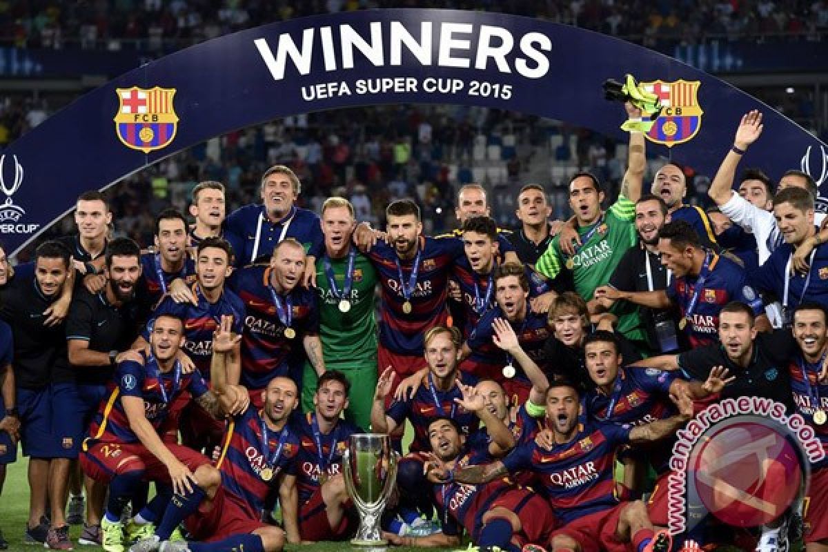 Pedro menjadi pahlawan Barca pada Piala Super Spanyol