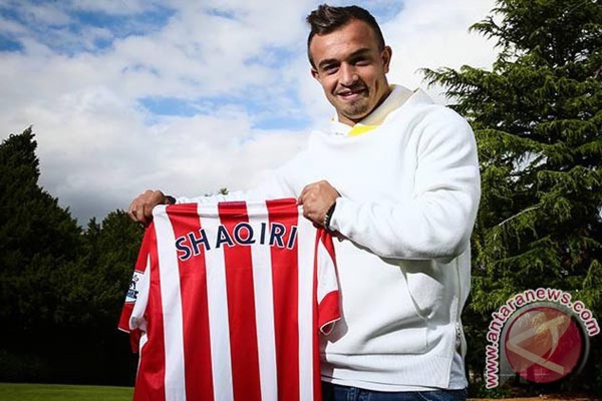 Shaqiri pindah ke Stoke sambil pecahkan rekor transfer klub