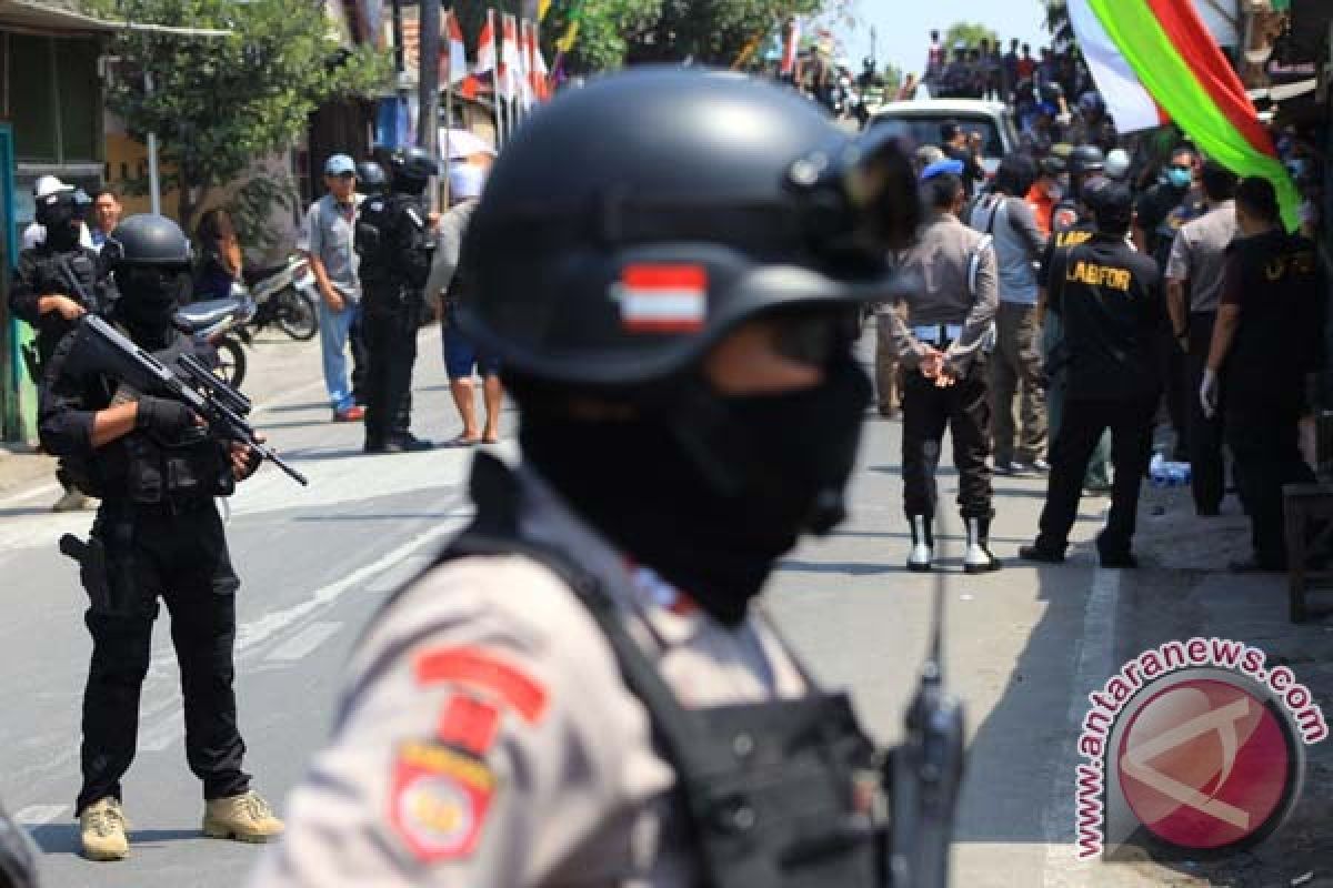 Densus 88 tangkap terduga teroris di Sleman