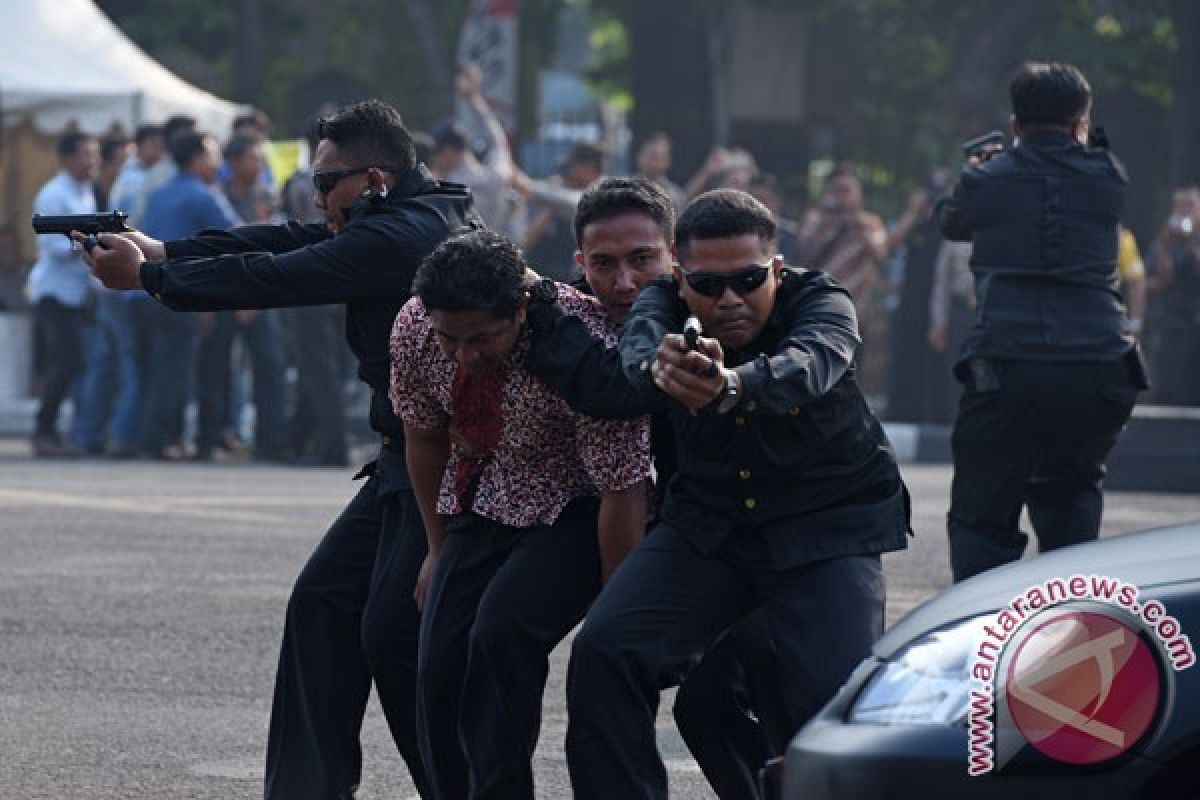 Polisi gelar simulasi pengamanan pilkada