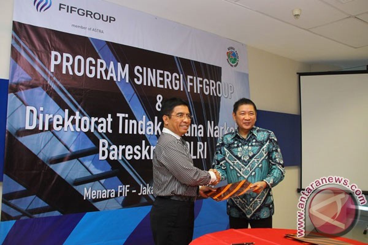 FIFGroup bantu Polri sosialisasikan bahaya narkoba