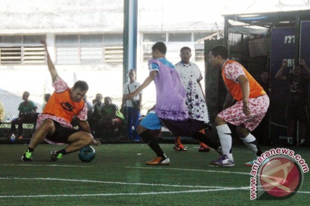 Ditpolair Gelar Futsal Berdaster Semarakkan HUT RI