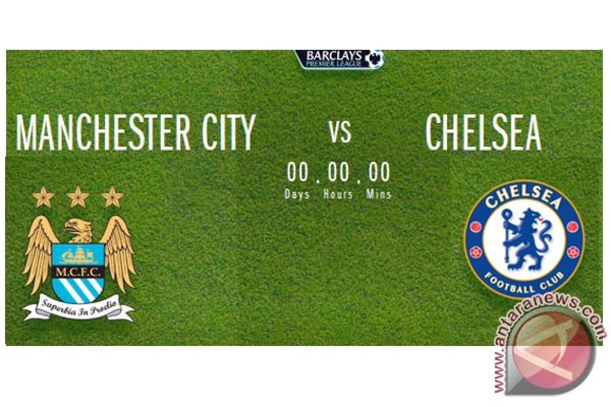 Susunan pemain Manchester City vs Chelsea