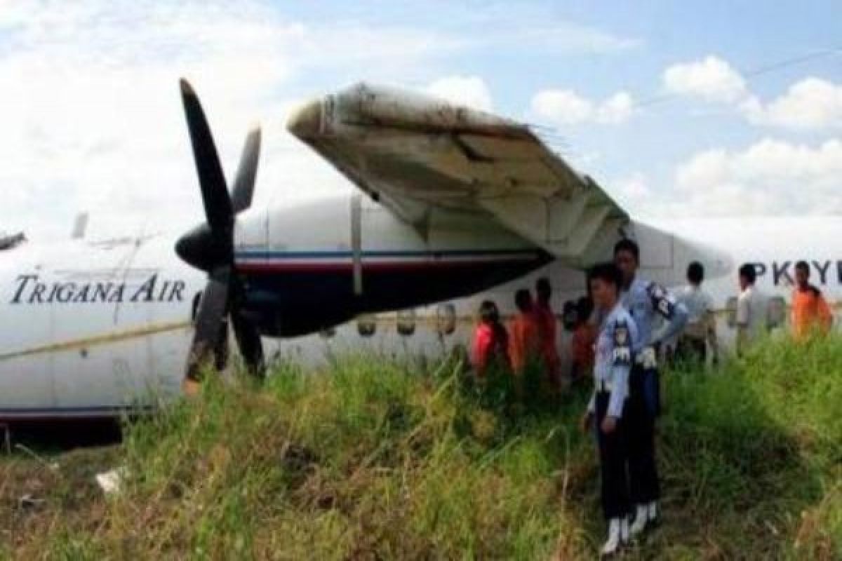 Trigana Air diduga jatuh bersama 49 penumpang
