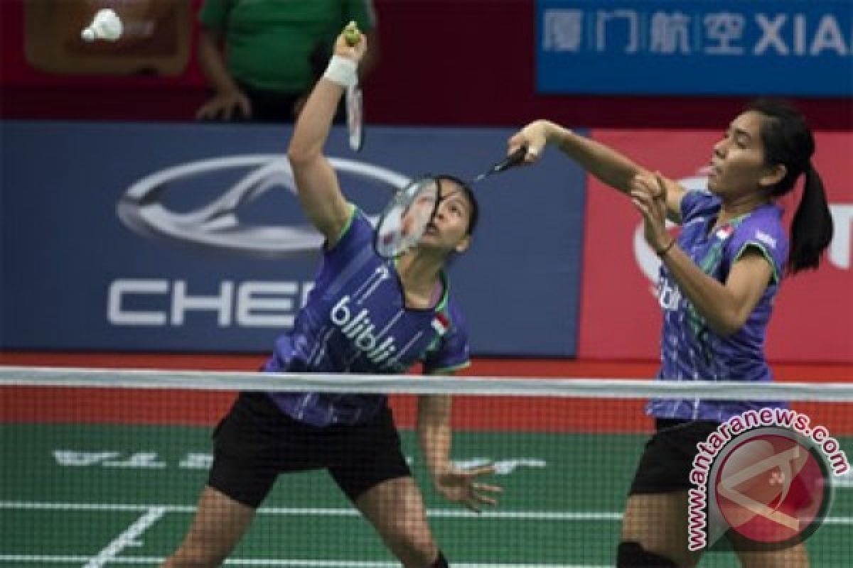 Greysia/Nitya tembus semifinal Singapura Terbuka 2016