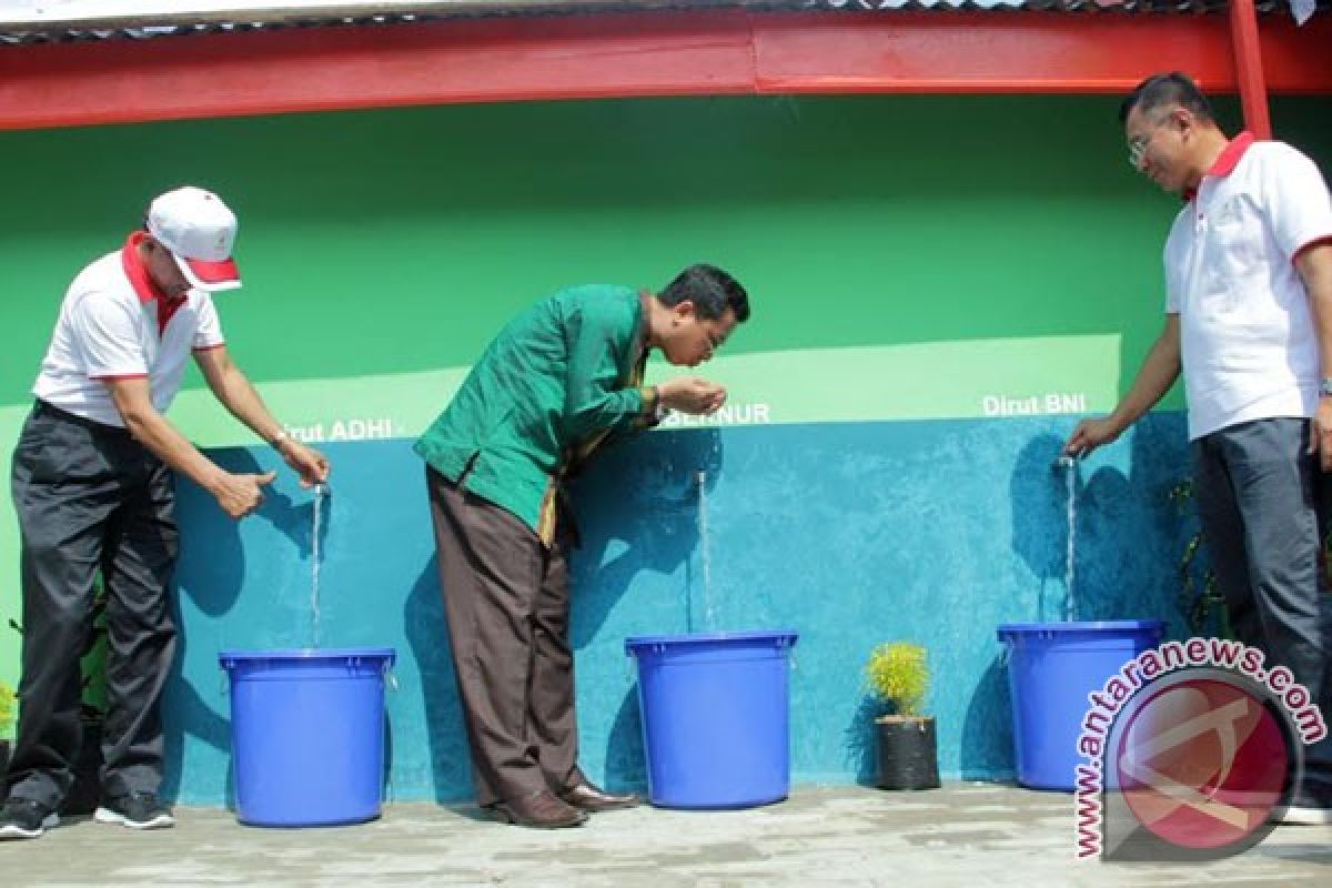 Akhirnya Air Wudhu Mengalir Jernih