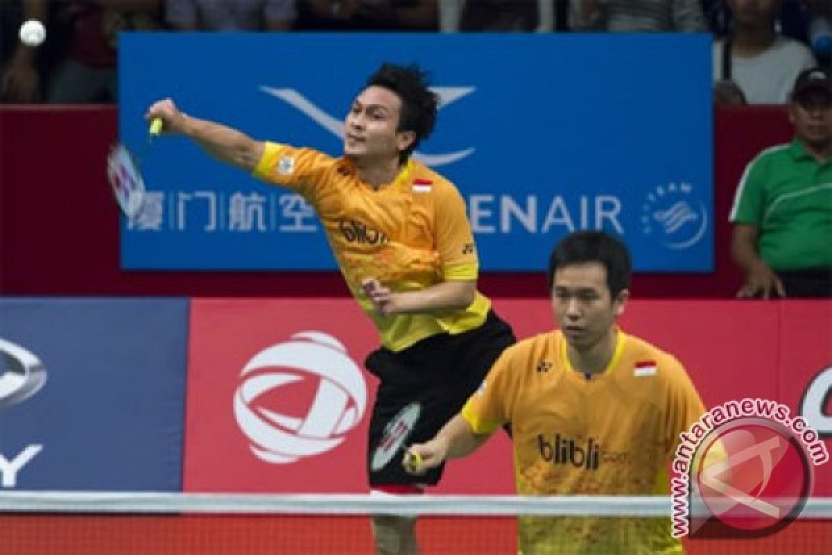 Hendra/Ahsan melangkah ke perempat final Korea Terbuka