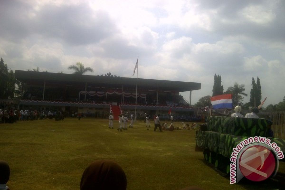 Aksi teatrikal Jenderal Sudirman di Lampung Utara