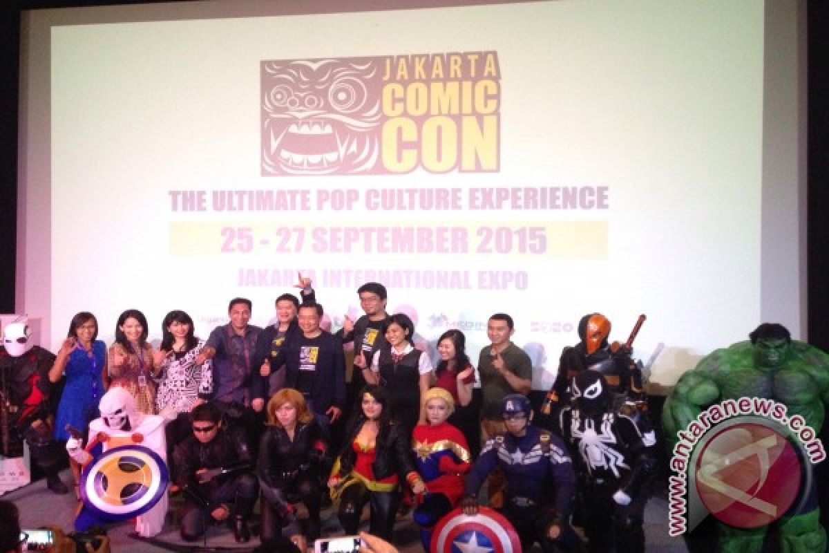 Jakarta Comic Con digelar perdana pada 25-27 September