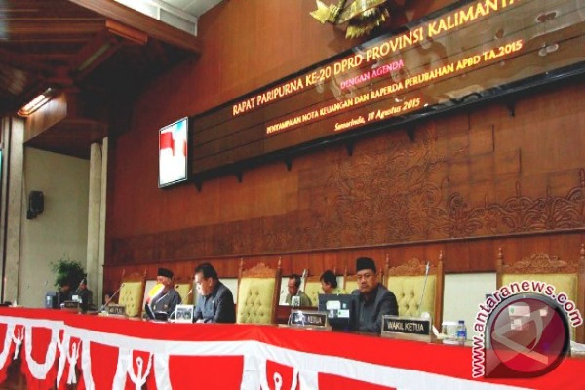  Perubahan APBD 2015  Dipatok Rp 11,5 Triliun 