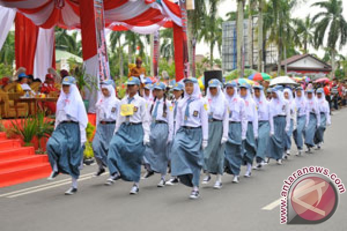 Pawai Pembangunan Babel Diikuti 494 Peserta