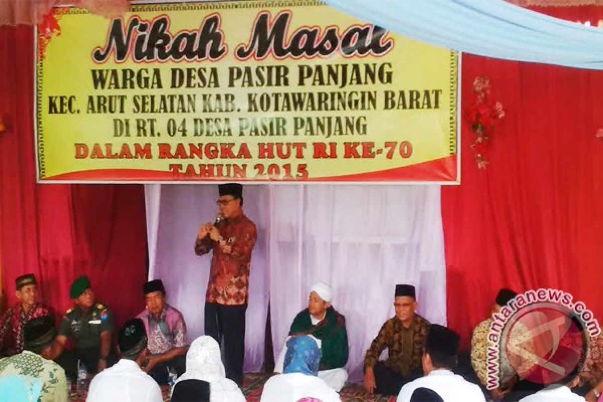 HUT RI Dimeriahkan Dengan Nikah Massal Gratis