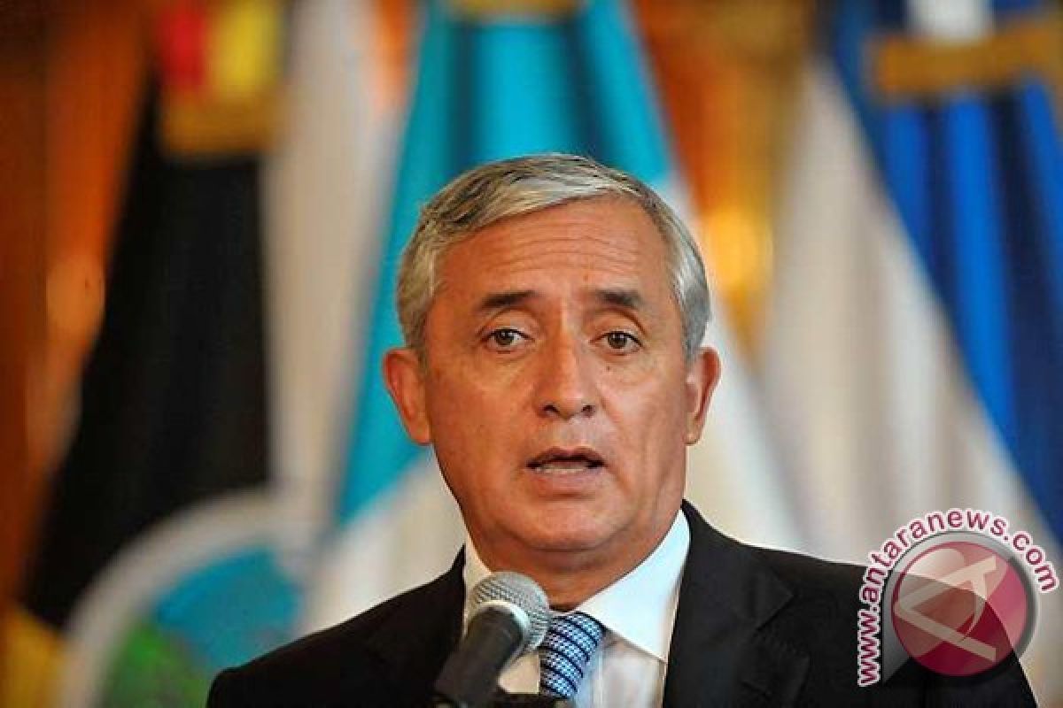  Terkait korupsi, Presiden Guatemala tolak mundur