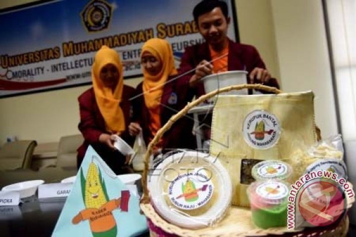 Mahasiswa UMS Ciptakan Kerupuk-Es Krim dari Jagung