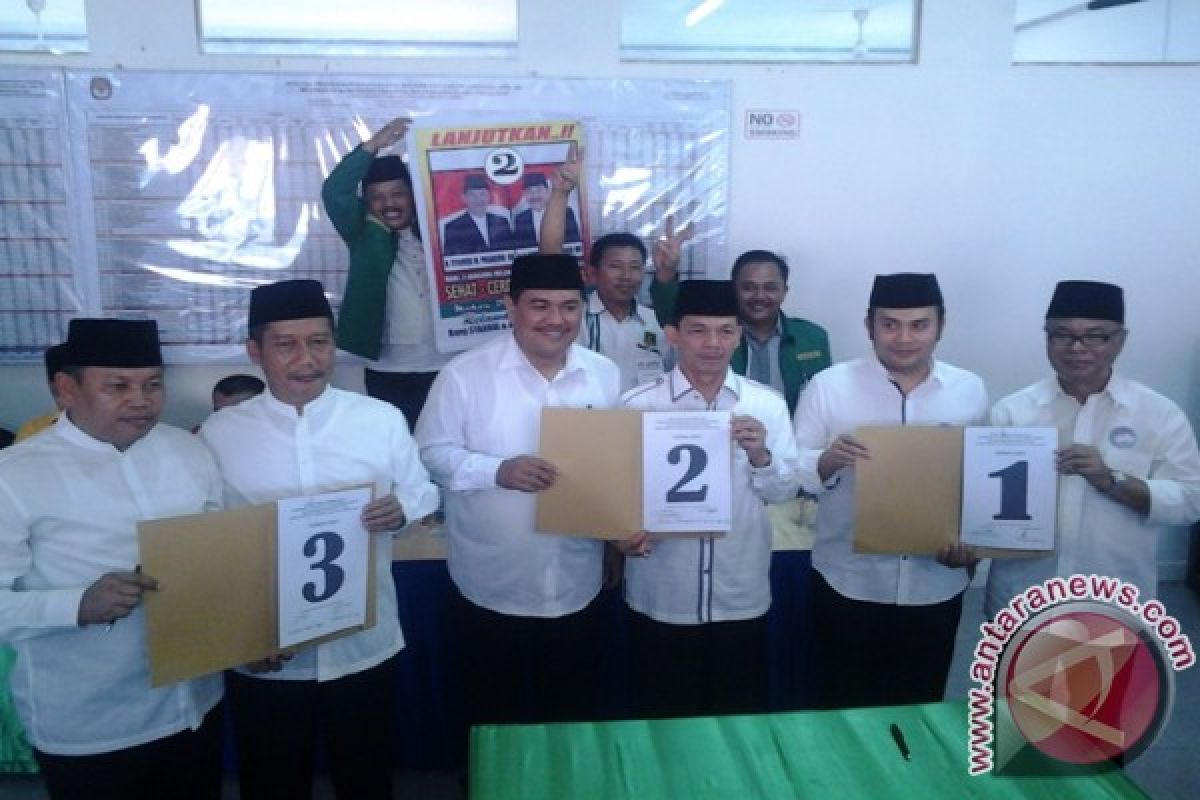 KPU Tapanuli Selatan Undi Nomor Urut Peserta Pilkada