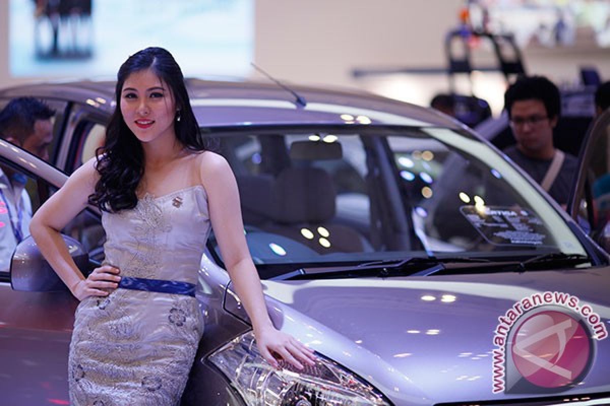 Biaya latih para model Suzuki Angels di GIIAS Rp 1,5 miliar